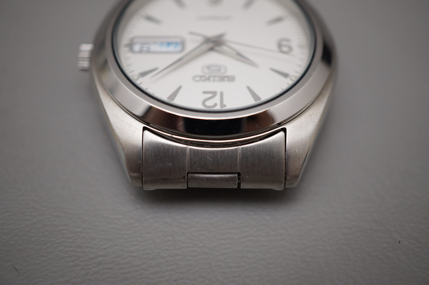 Seiko 5 Sport SNX121 White Dial 37mm Automatic Mechanical Watch READ