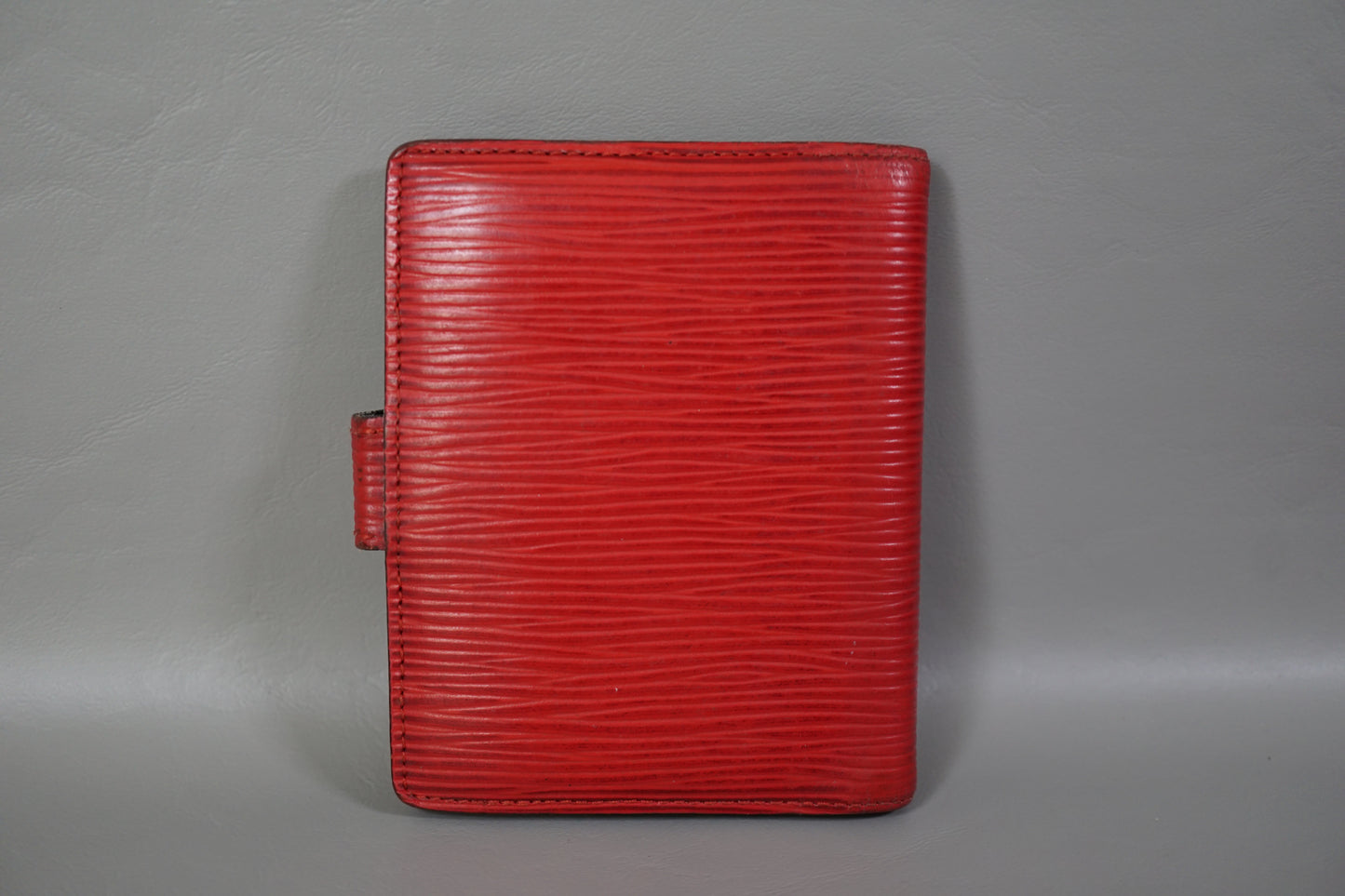 Louis Vuitton Red Epi Mini Agenda R20077 Organizer Planner