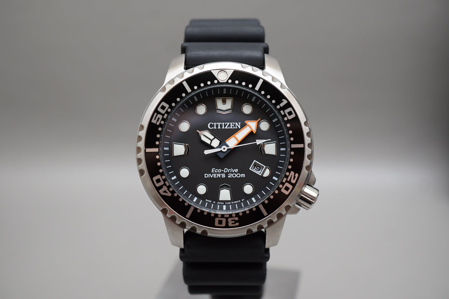 Citizen Promaster E168-S126126 Black Dial Eco-Drive Divers Solar Quartz Watch