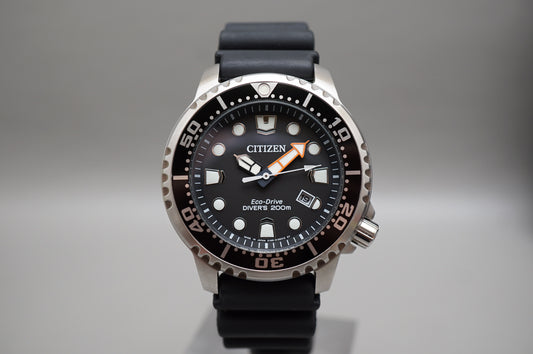 Citizen Promaster E168-S126126 Black Dial Eco-Drive Divers Solar Quartz Watch