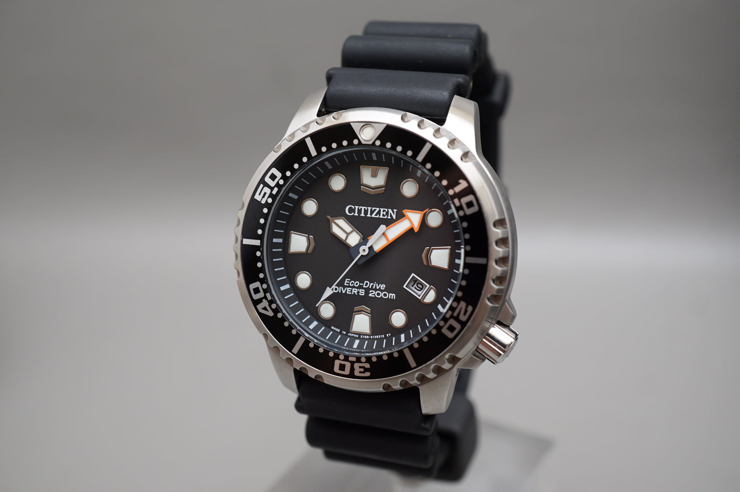 Citizen Promaster E168-S126126 Black Dial Eco-Drive Divers Solar Quartz Watch