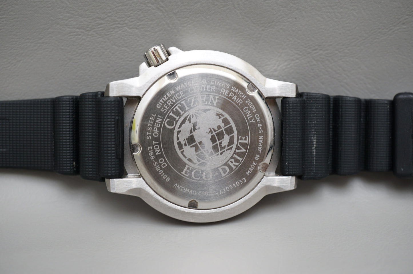 Citizen Promaster E168-S126126 Black Dial Eco-Drive Divers Solar Quartz Watch