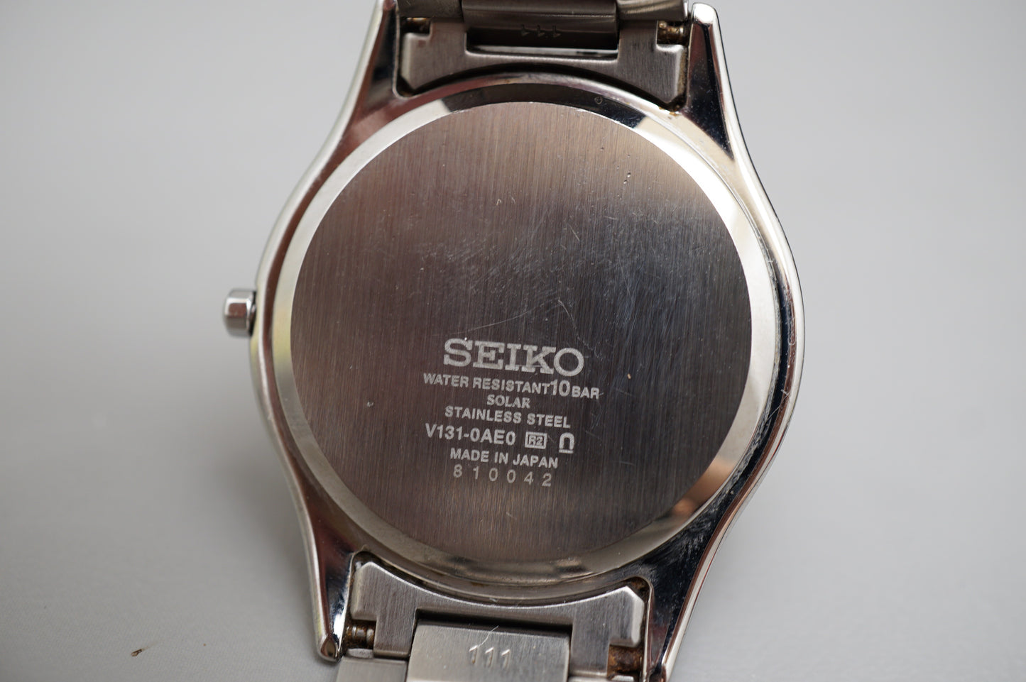 Seiko Dolce SADL014 V131 Two Tone Sunburst Dial Solar JDM Quartz Watch