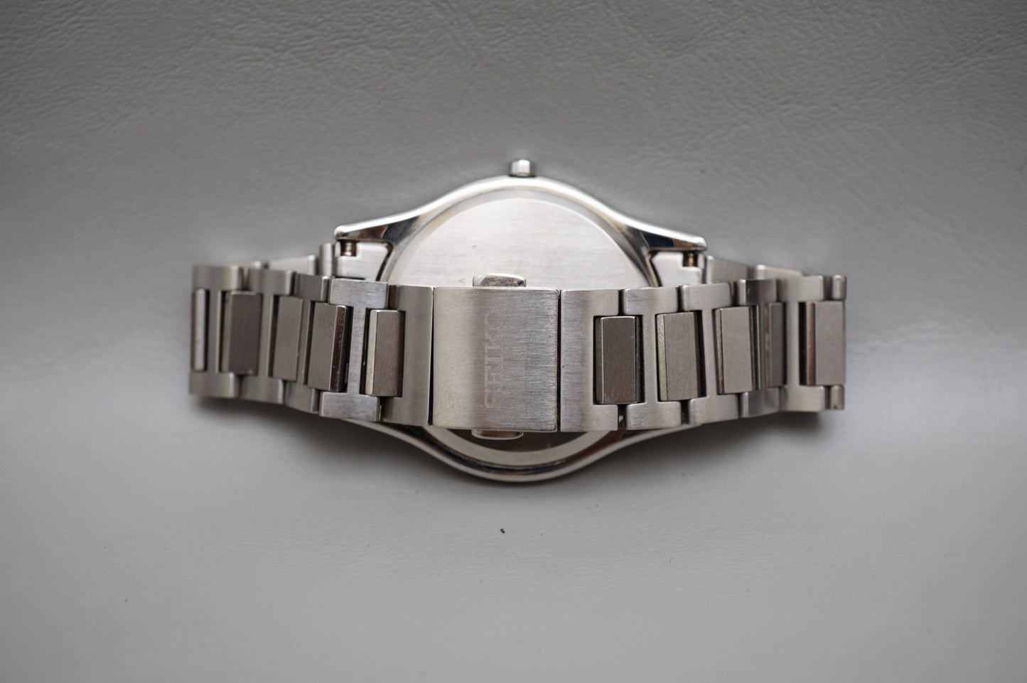 Seiko Dolce SADL014 V131 Two Tone Sunburst Dial Solar JDM Quartz Watch