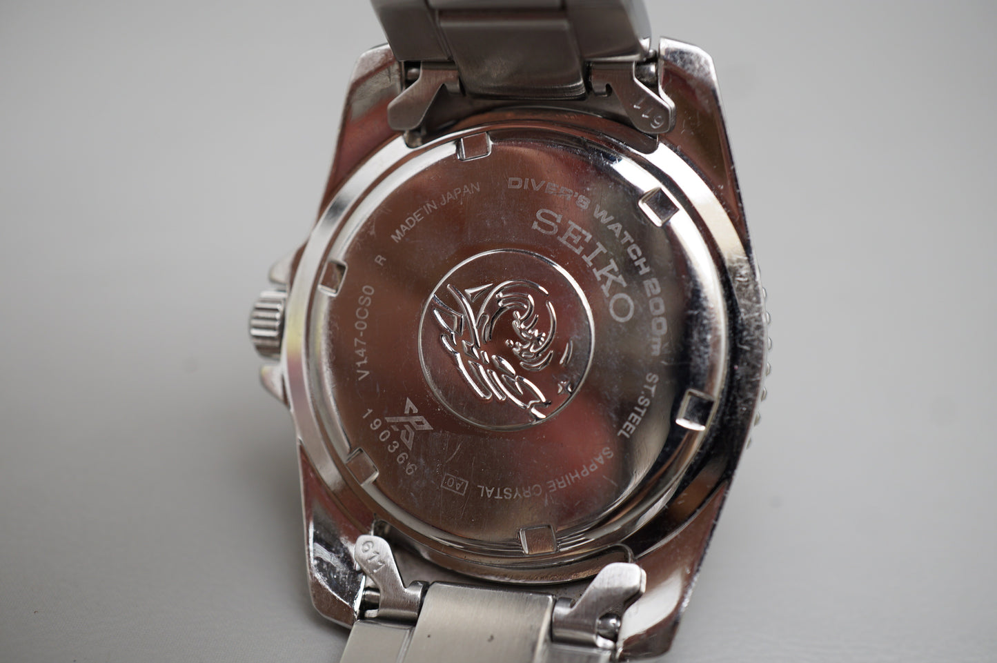 Seiko Prospex SBDN071 V147 Sunburst Brown Divers 200M Solar Quartz Watch