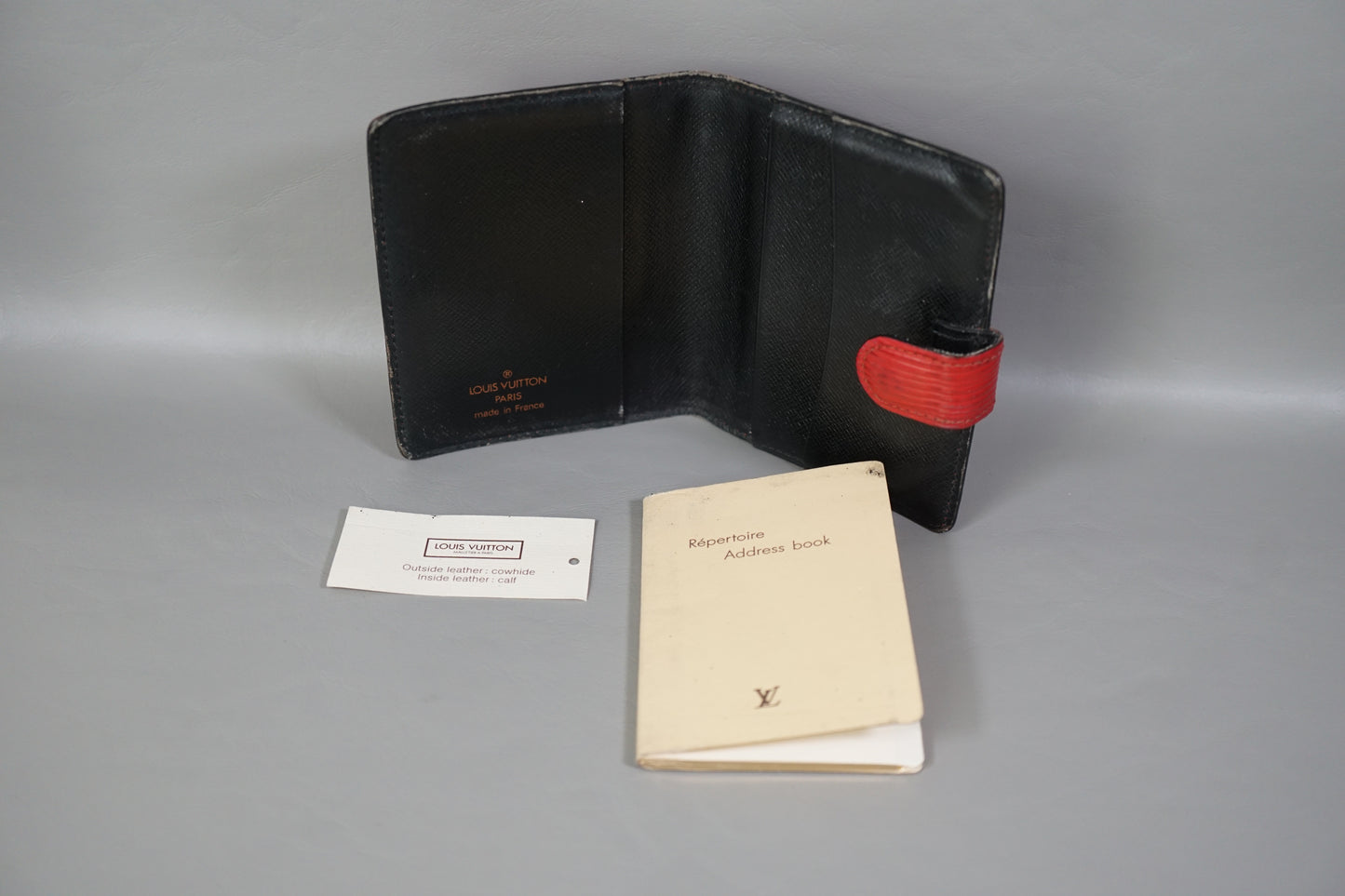 Louis Vuitton Red Epi Mini Agenda R20077 Organizer Planner