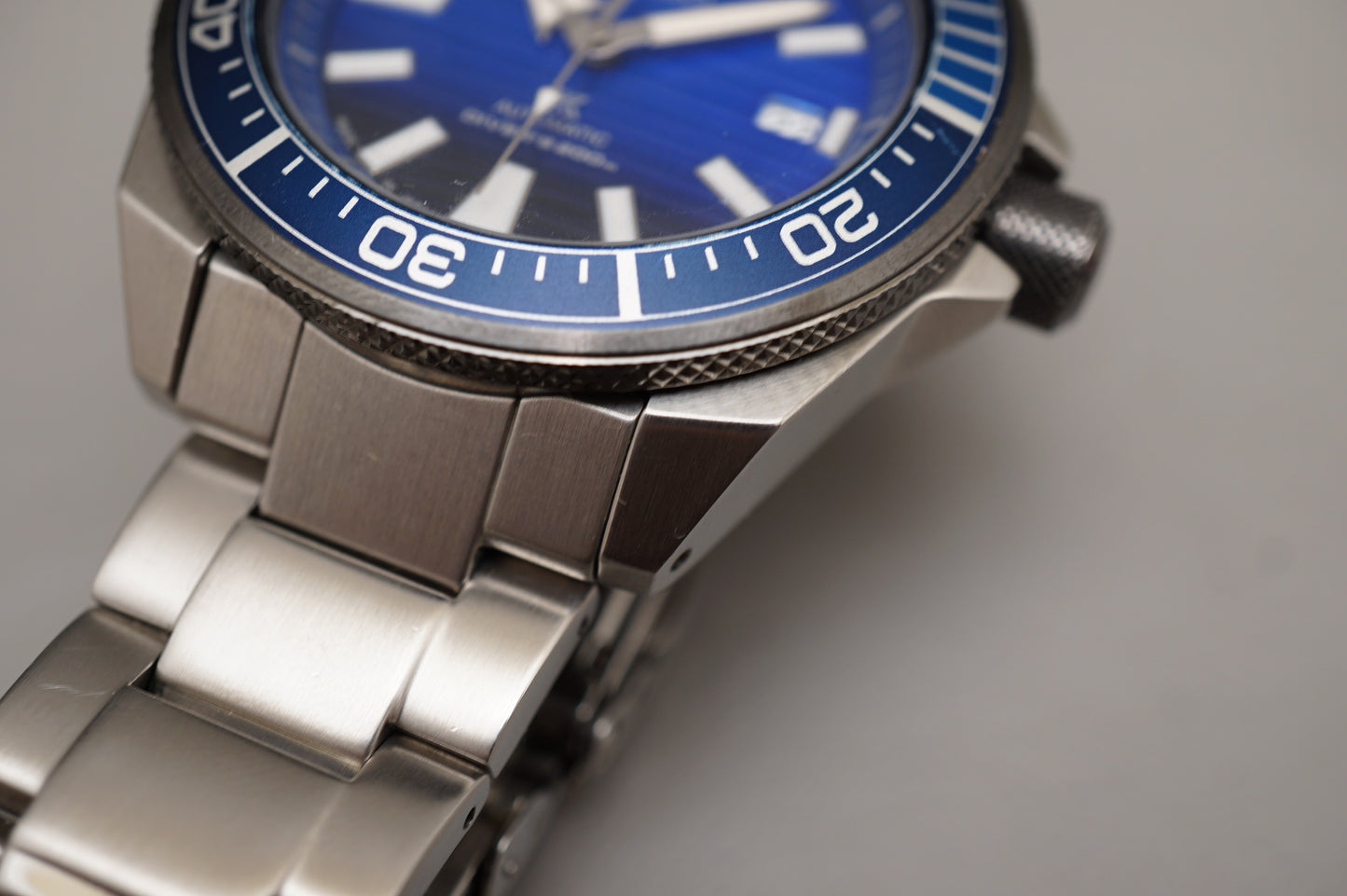 Seiko Prospex SBDY019 4R35 Save The Ocean Blue Dial Samurai Automatic Watch
