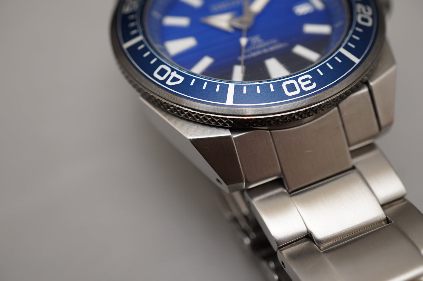 Seiko Prospex SBDY019 4R35 Save The Ocean Blue Dial Samurai Automatic Watch