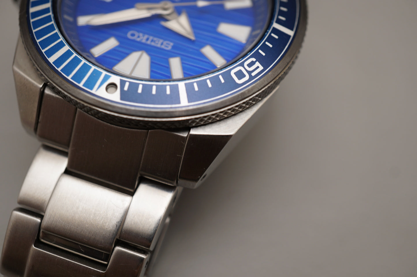 Seiko Prospex SBDY019 4R35 Save The Ocean Blue Dial Samurai Automatic Watch