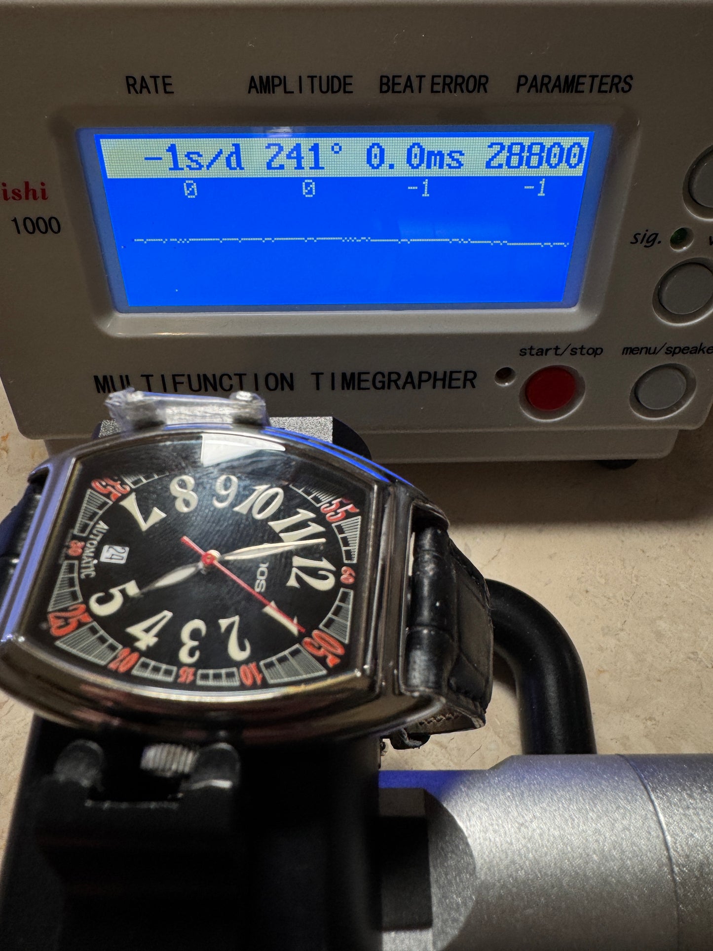 Epos Elegance 3332 Black Dial Swiss Tonneau Automatic Watch