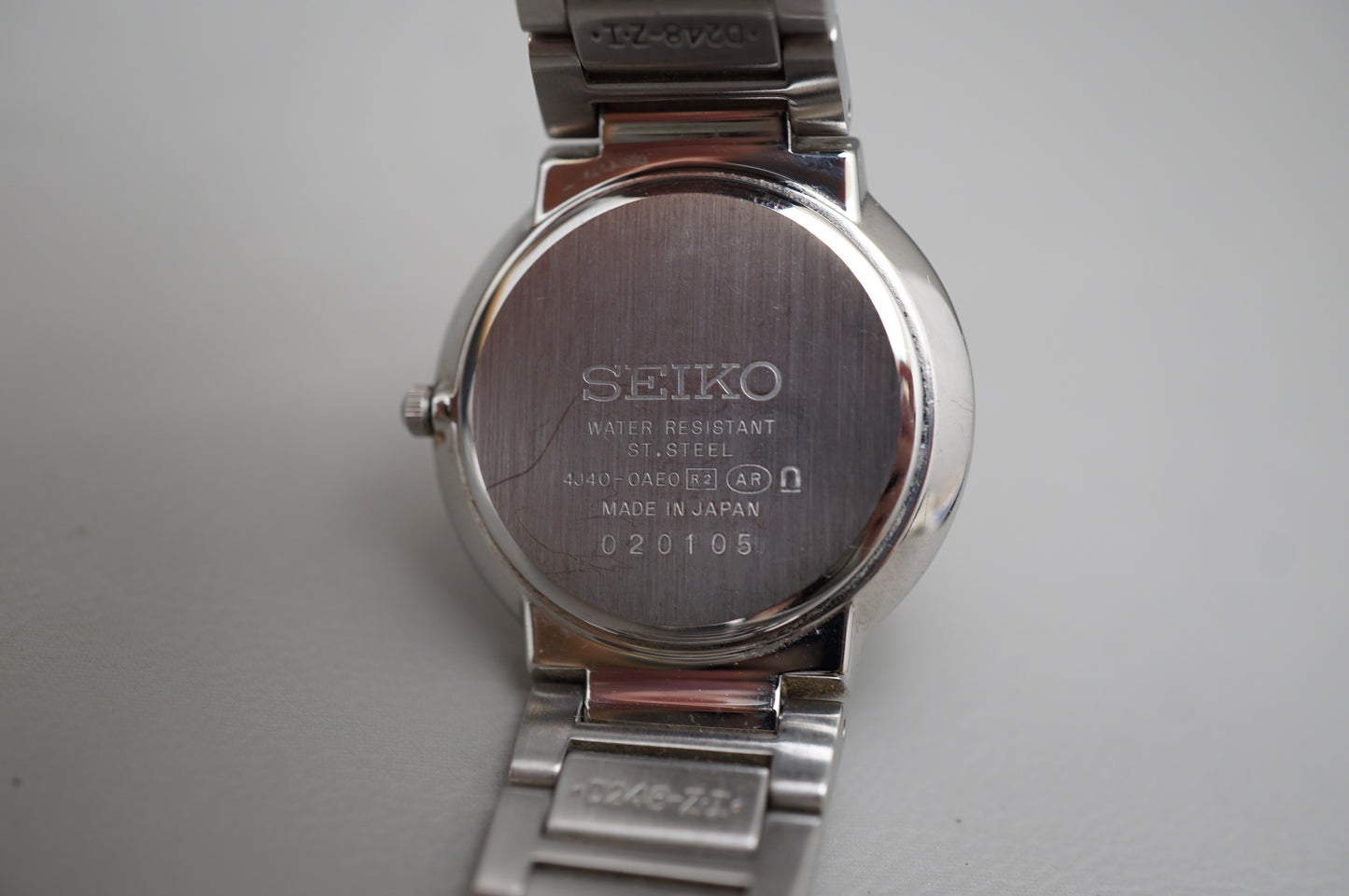 Seiko Exceline SWDL147 4J40 Sunburst White Dial JDM Ladies Quartz Watch