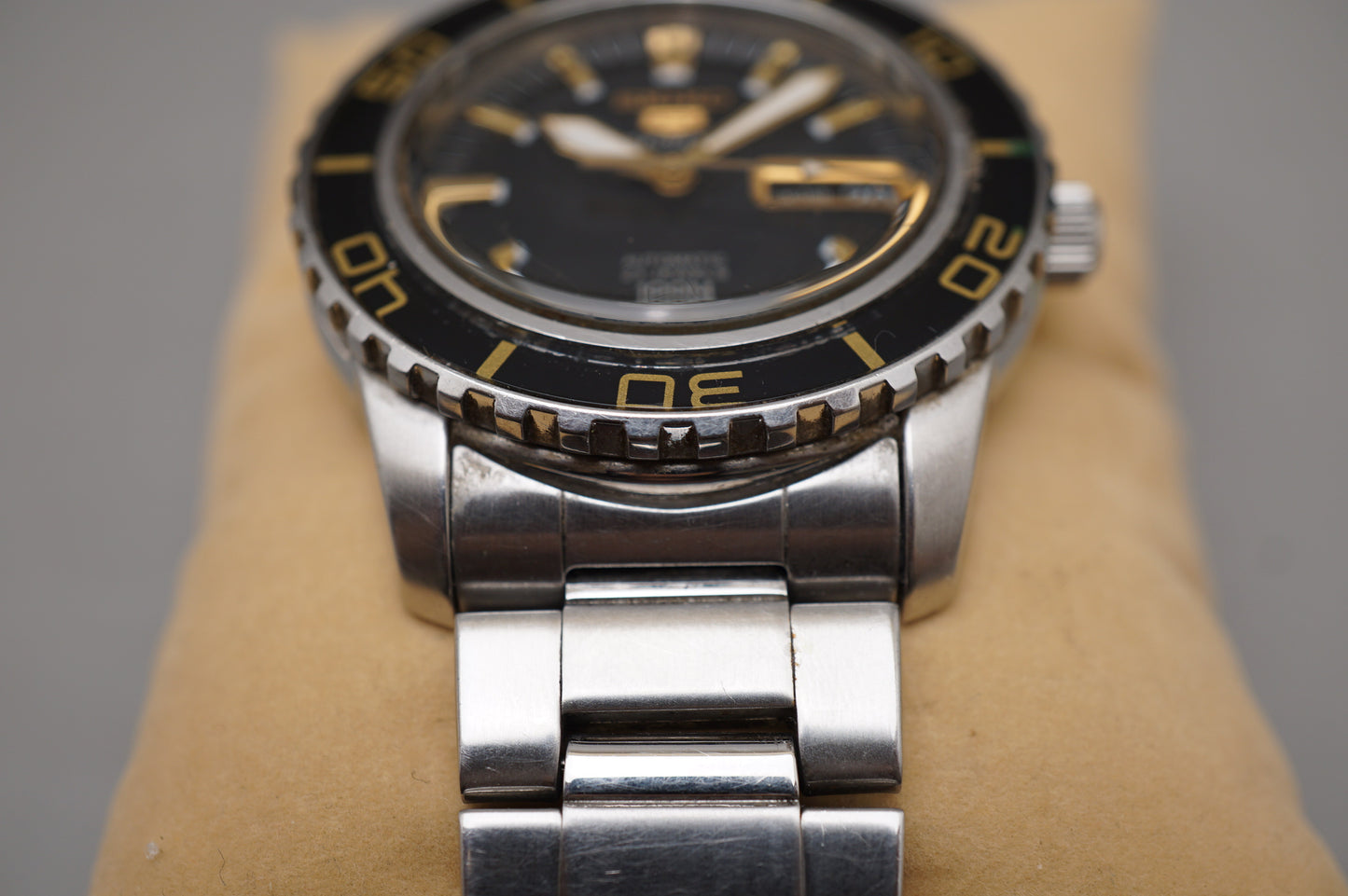 Seiko 5 Sports SNZH57J1 7S36 Fifty Five Fathoms Black Dial Automatic Watch