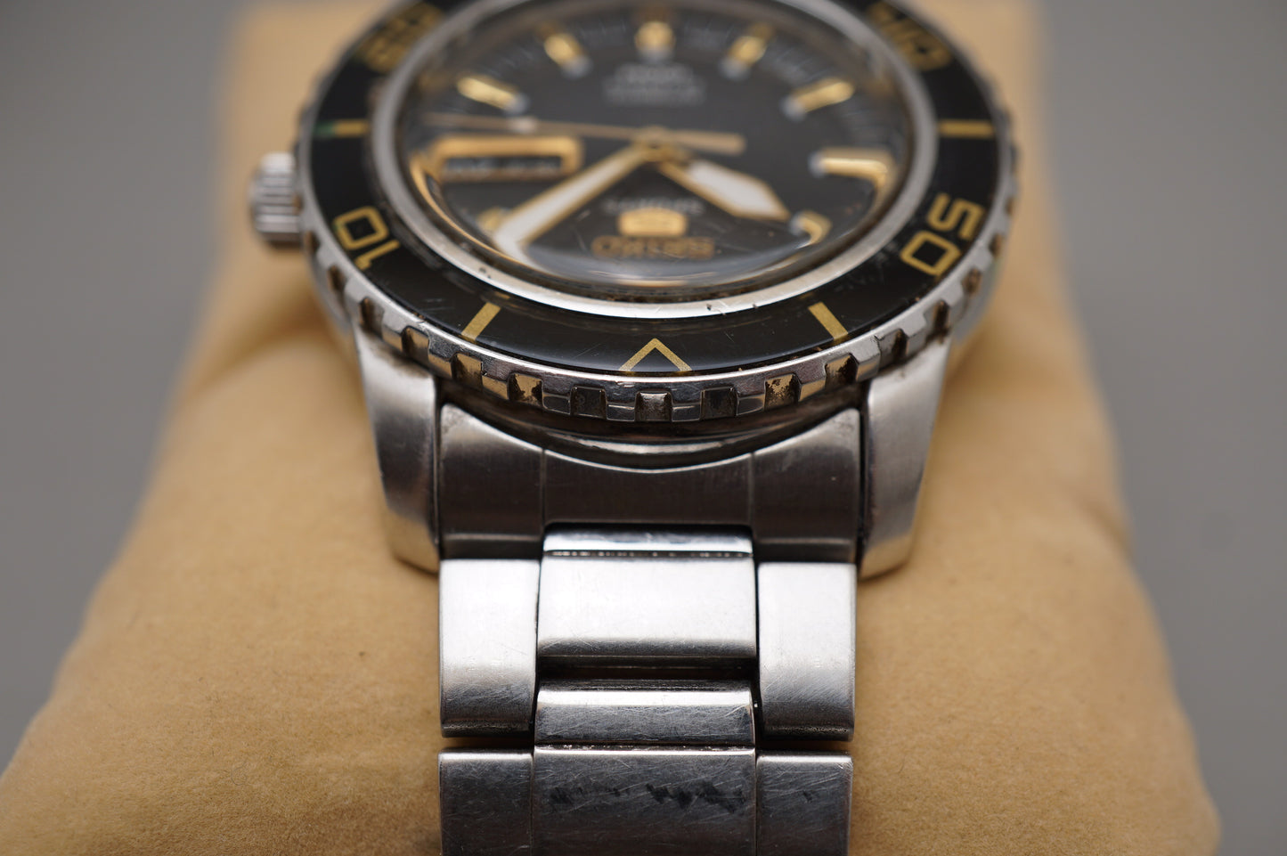 Seiko 5 Sports SNZH57J1 7S36 Fifty Five Fathoms Black Dial Automatic Watch