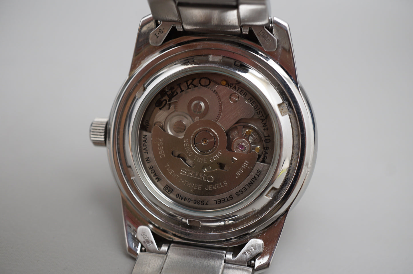 Seiko 5 Sports SNZH57J1 7S36 Fifty Five Fathoms Black Dial Automatic Watch
