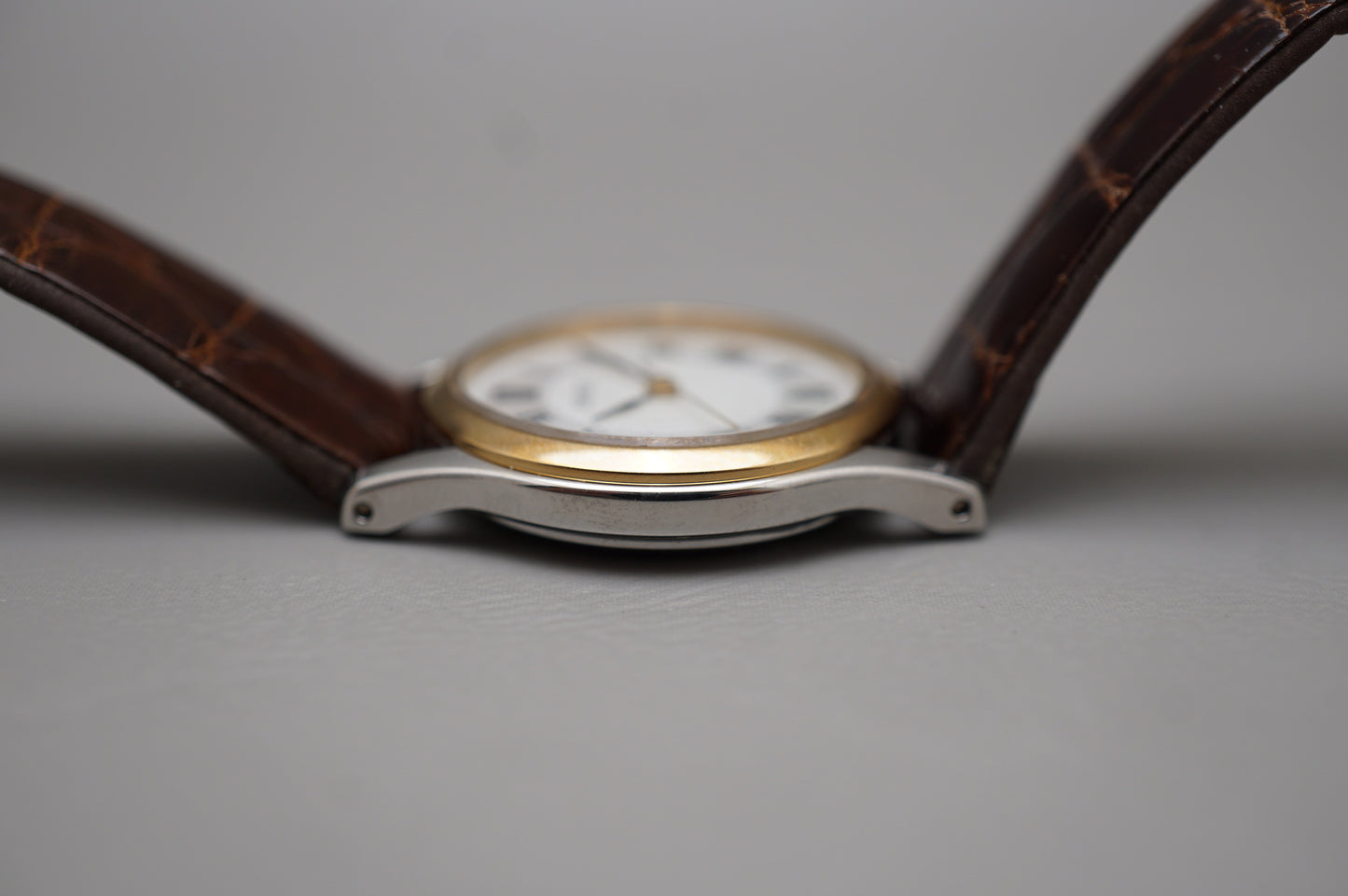 Seiko Exceline SWDL162 4J41 Roman Numeral Pearled Dial Ladies Quartz Watch