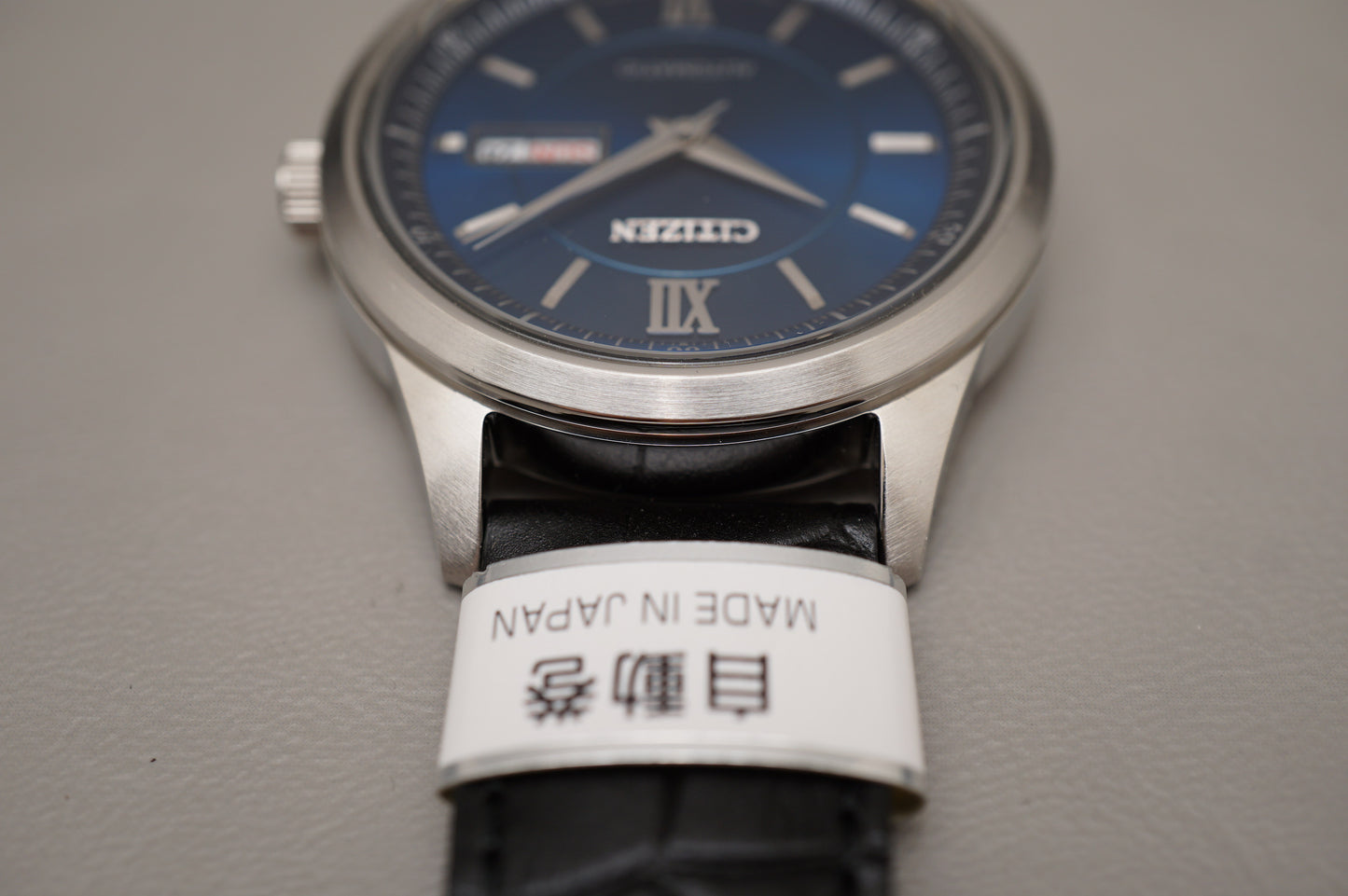 New Citizen Collection NY4050-03L Royal Blue Dial Sapphire Mens Automatic Watch