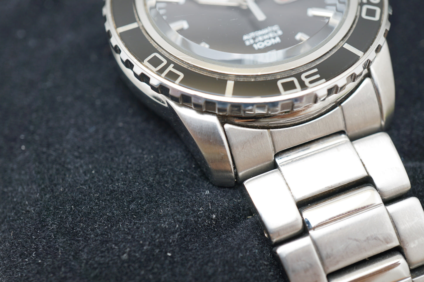 Seiko 5 Sports SNZH55K1 7S36 Fifty Five Fathoms Black Dial Automatic Watch