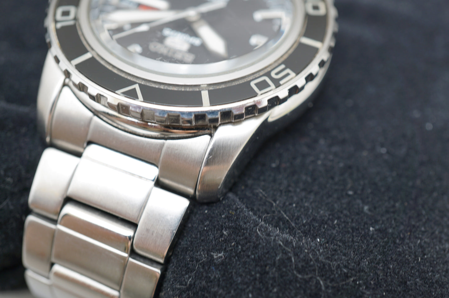 Seiko 5 Sports SNZH55K1 7S36 Fifty Five Fathoms Black Dial Automatic Watch