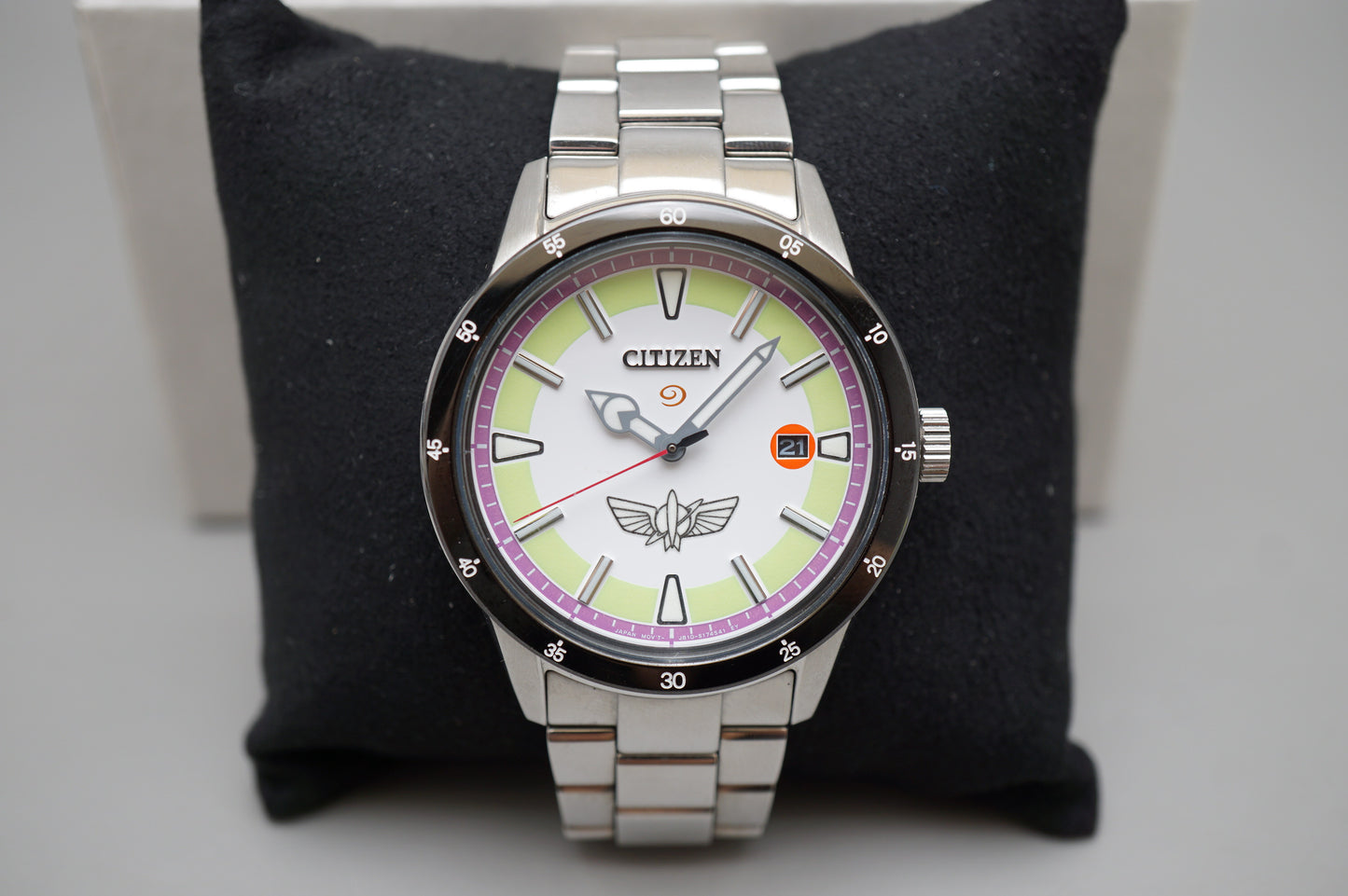 Citizen Eco-Drive AW1166-66A Pixar Toy Story Buzz Lightyear Solar Quartz Watch
