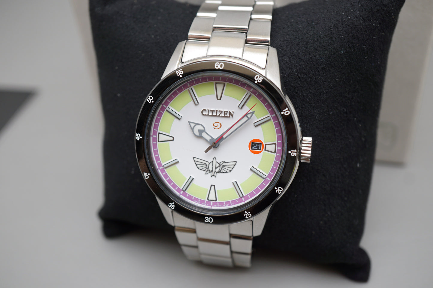 Citizen Eco-Drive AW1166-66A Pixar Toy Story Buzz Lightyear Solar Quartz Watch