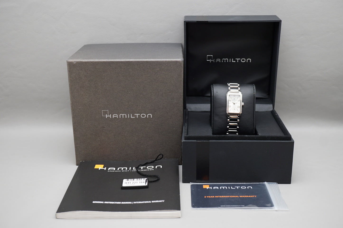 Hamilton American Classic H11221114 Ardmore Silver Dial Ladies Quartz Watch