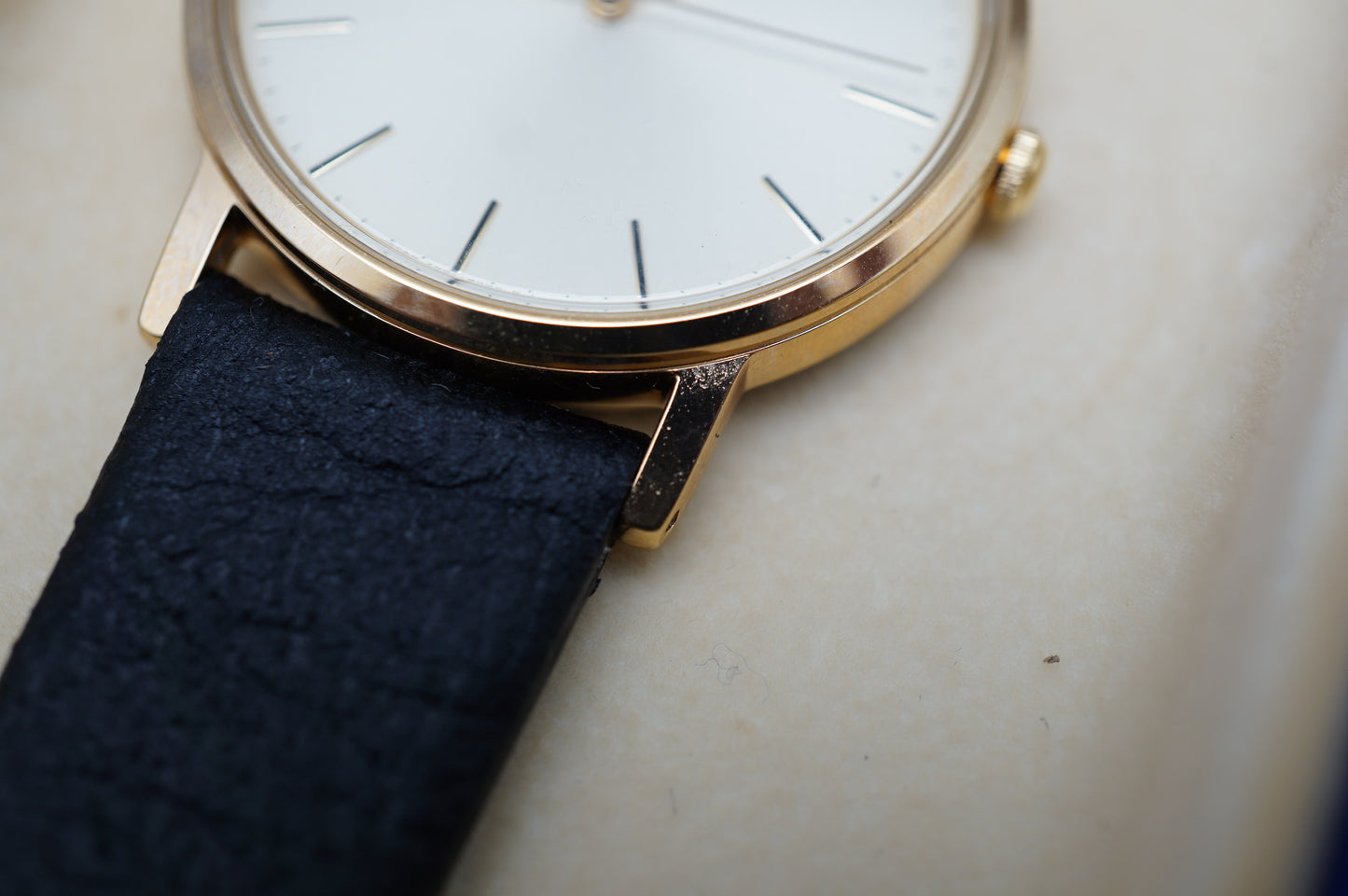 Vintage 1992 Seiko 7N01-8000 Gold Tone Champagne Dial Quartz Watch