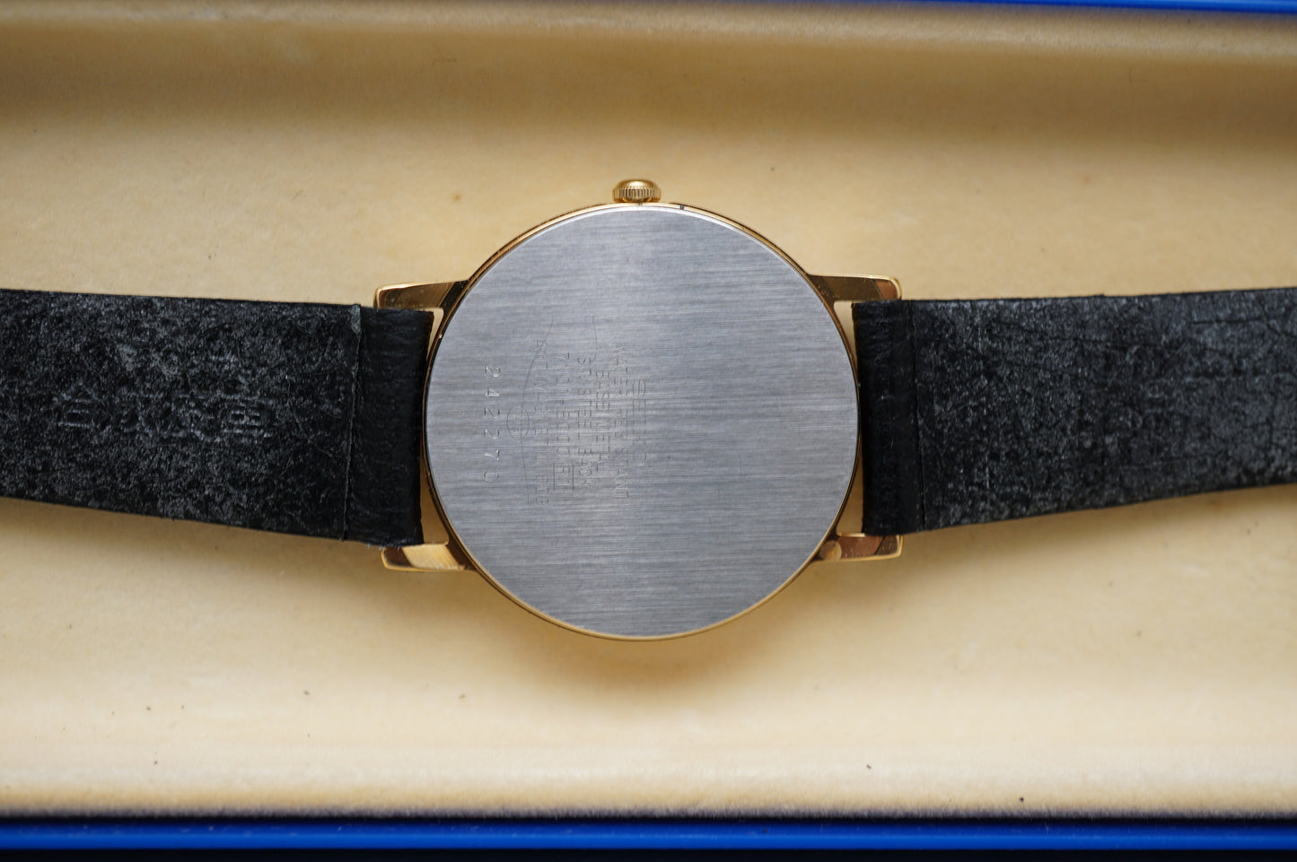Vintage 1992 Seiko 7N01-8000 Gold Tone Champagne Dial Quartz Watch