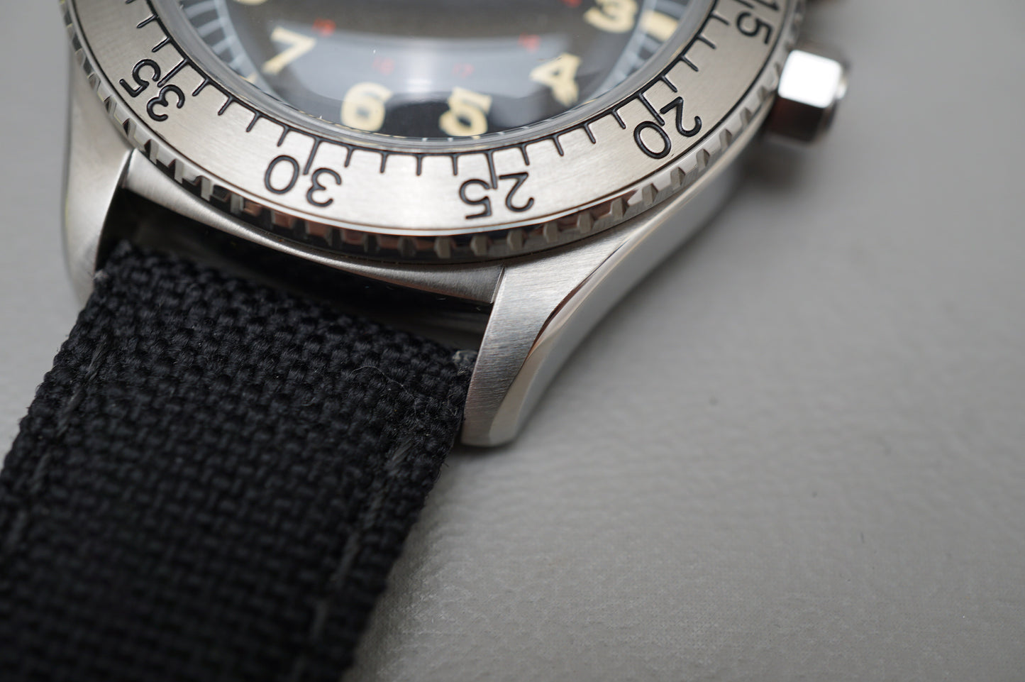 Undone ARO-CMD-SLB NH35 Aero Commando Black Dial Vintage Style Automatic Watch