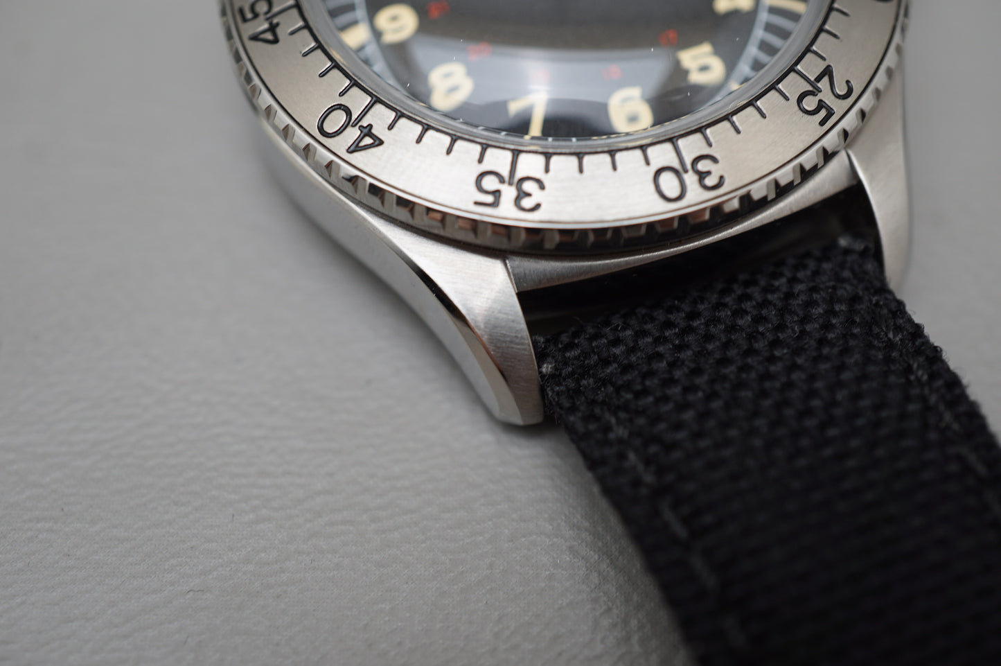 Undone ARO-CMD-SLB NH35 Aero Commando Black Dial Vintage Style Automatic Watch