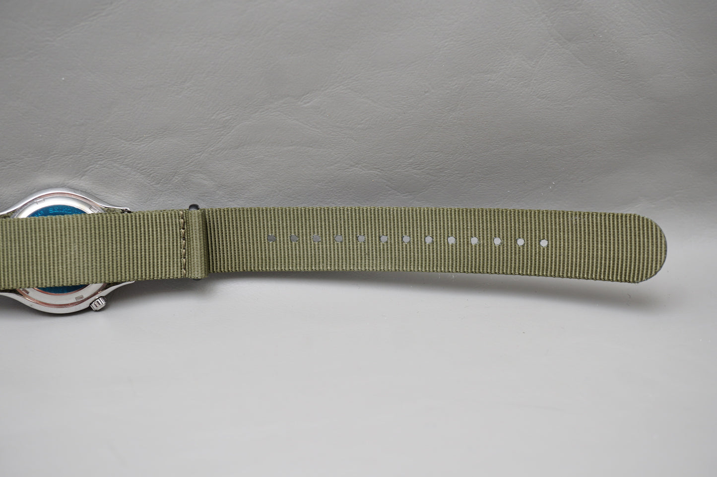 Seiko S-Wave SKX225 7S26-0110 Green Dial Automatic Watch Rare