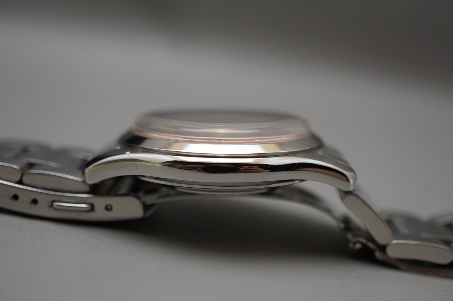 Vintage Orient Star 597302-70 Salmon Explorer Style Dial Automatic Watch