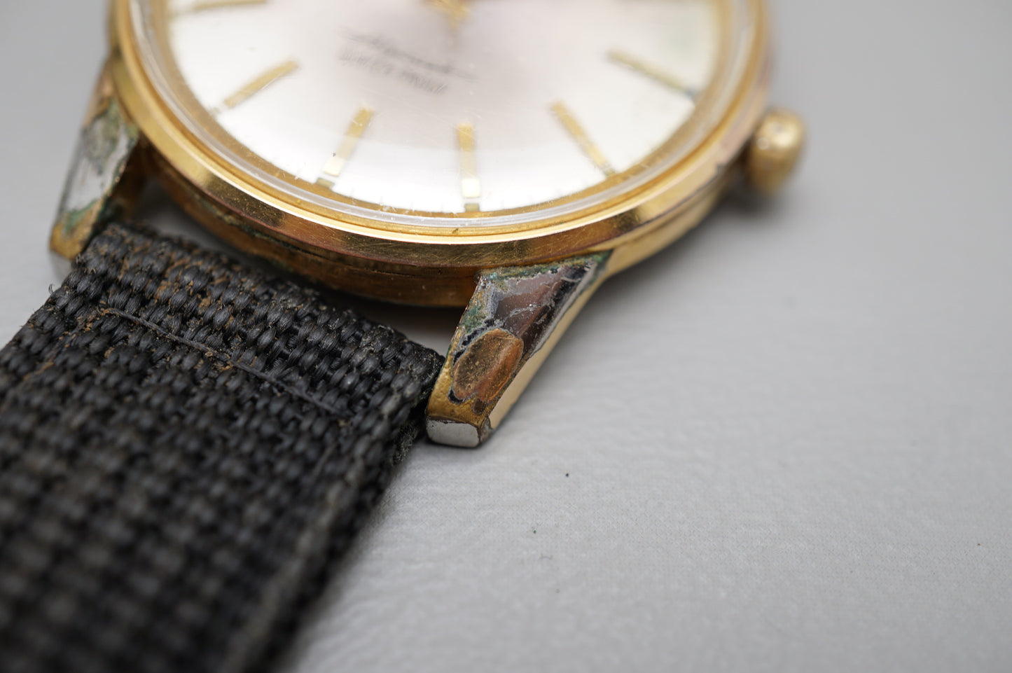 Vintage 1964 Seiko Champion 850 Diashock 85899 Alpinist Mechanical Watch