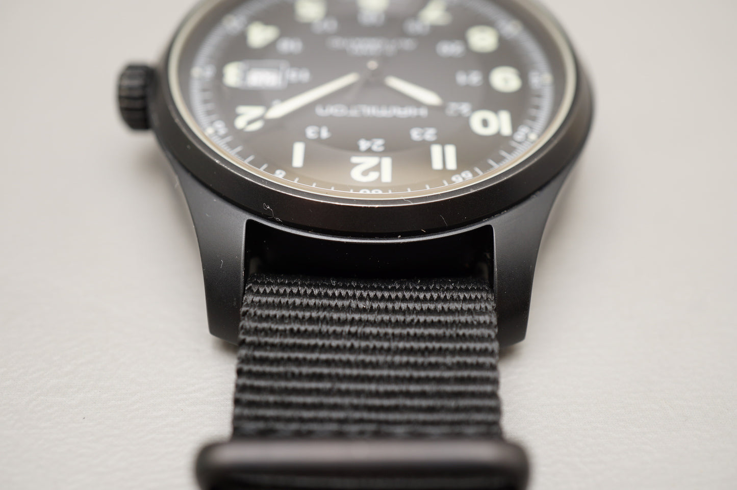 Hamilton Khaki Field H70575733 PVD Black Titanium Automatic Swiss Watch