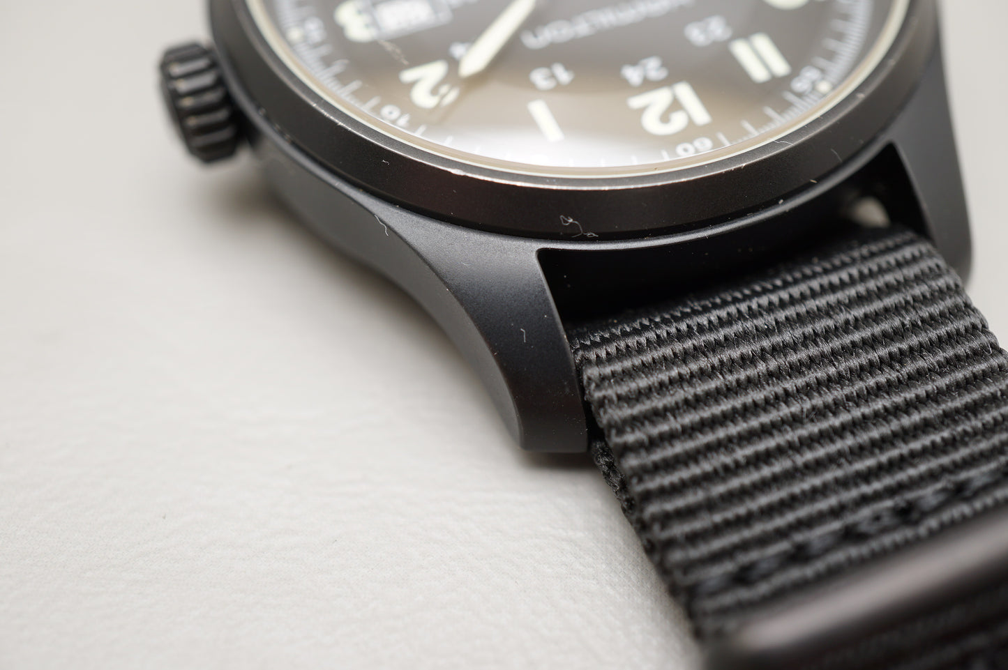 Hamilton Khaki Field H70575733 PVD Black Titanium Automatic Swiss Watch