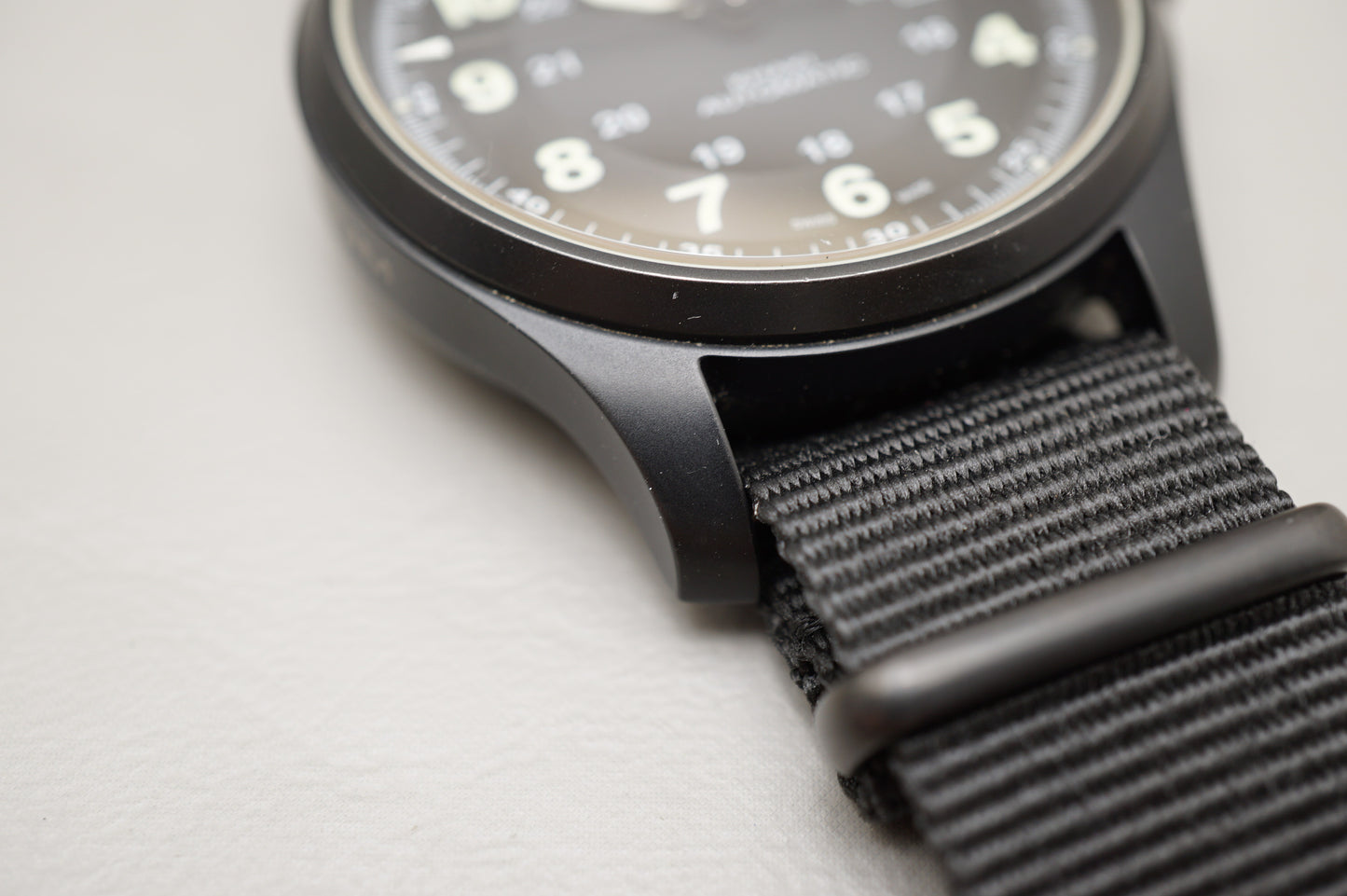 Hamilton Khaki Field H70575733 PVD Black Titanium Automatic Swiss Watch