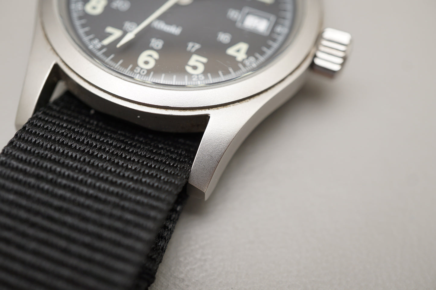 Hamilton Khaki Field 6361 Black Dial 38mm Quartz Watch