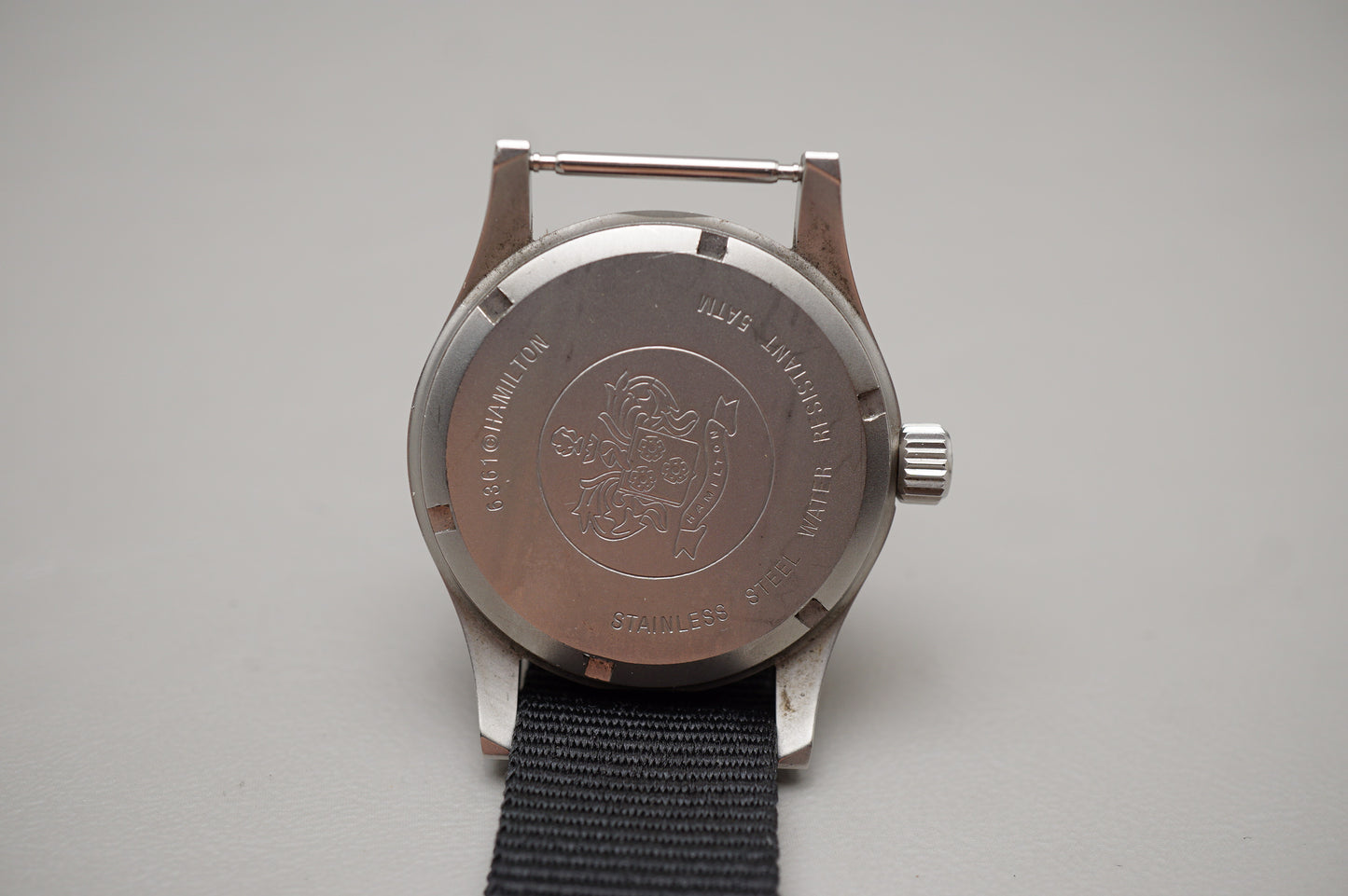 Hamilton Khaki Field 6361 Black Dial 38mm Quartz Watch