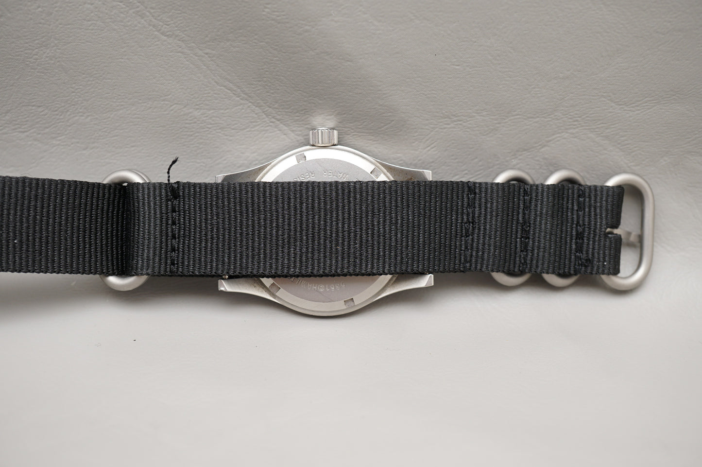 Hamilton Khaki Field 6361 Black Dial 38mm Quartz Watch