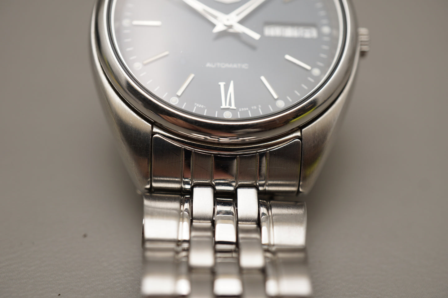 Seiko 5 SNXA21 7S26 Deep Dark Jade Green Dial Automatic Watch