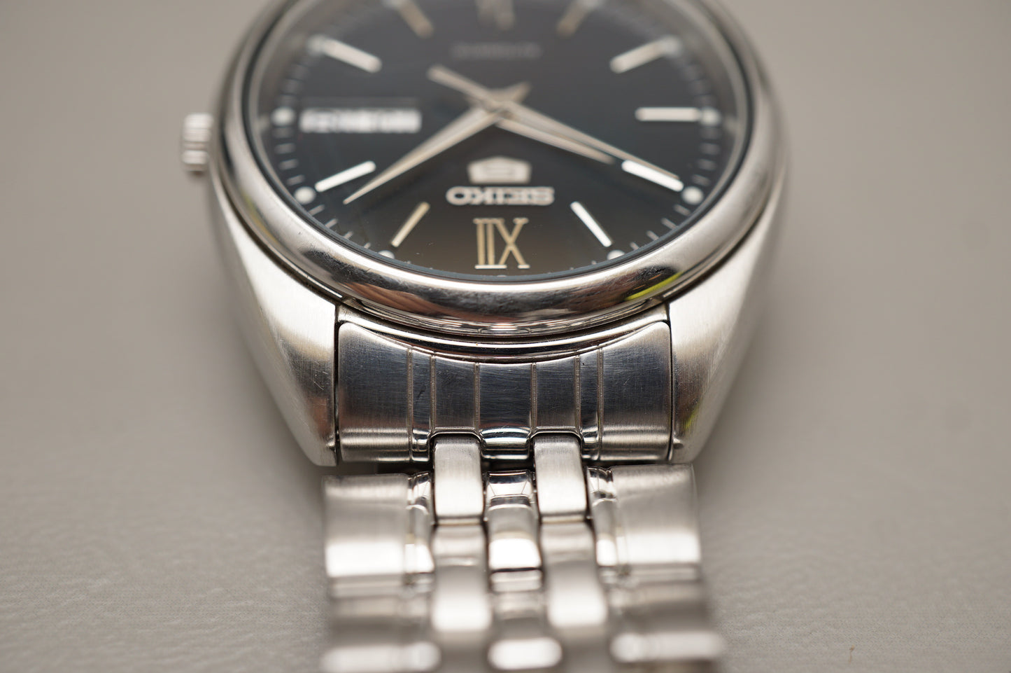 Seiko 5 SNXA21 7S26 Deep Dark Jade Green Dial Automatic Watch