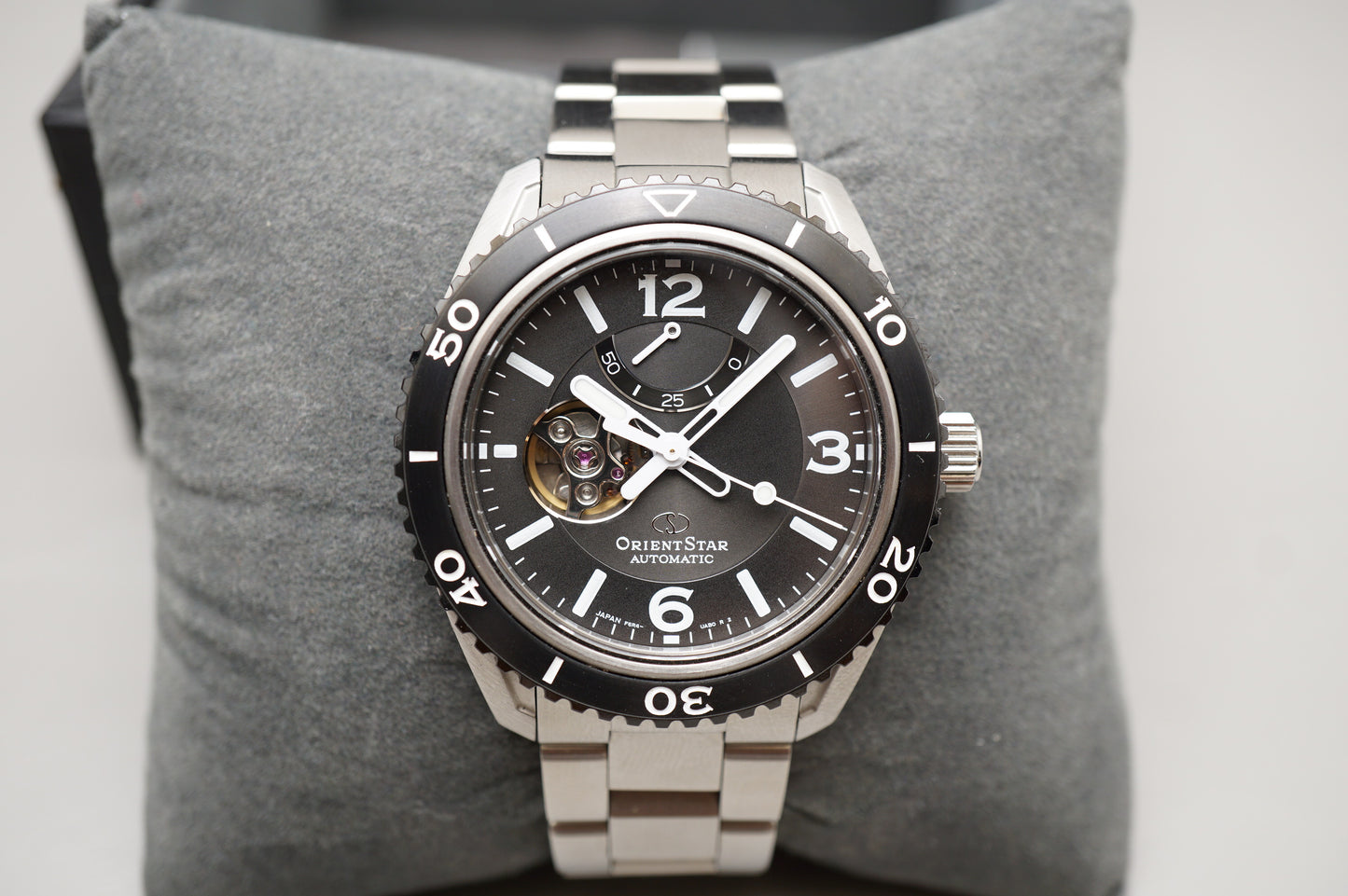 Orient Star RK-AT0101B Open Heart Power Reserve Automatic Dive Watch JDM READ