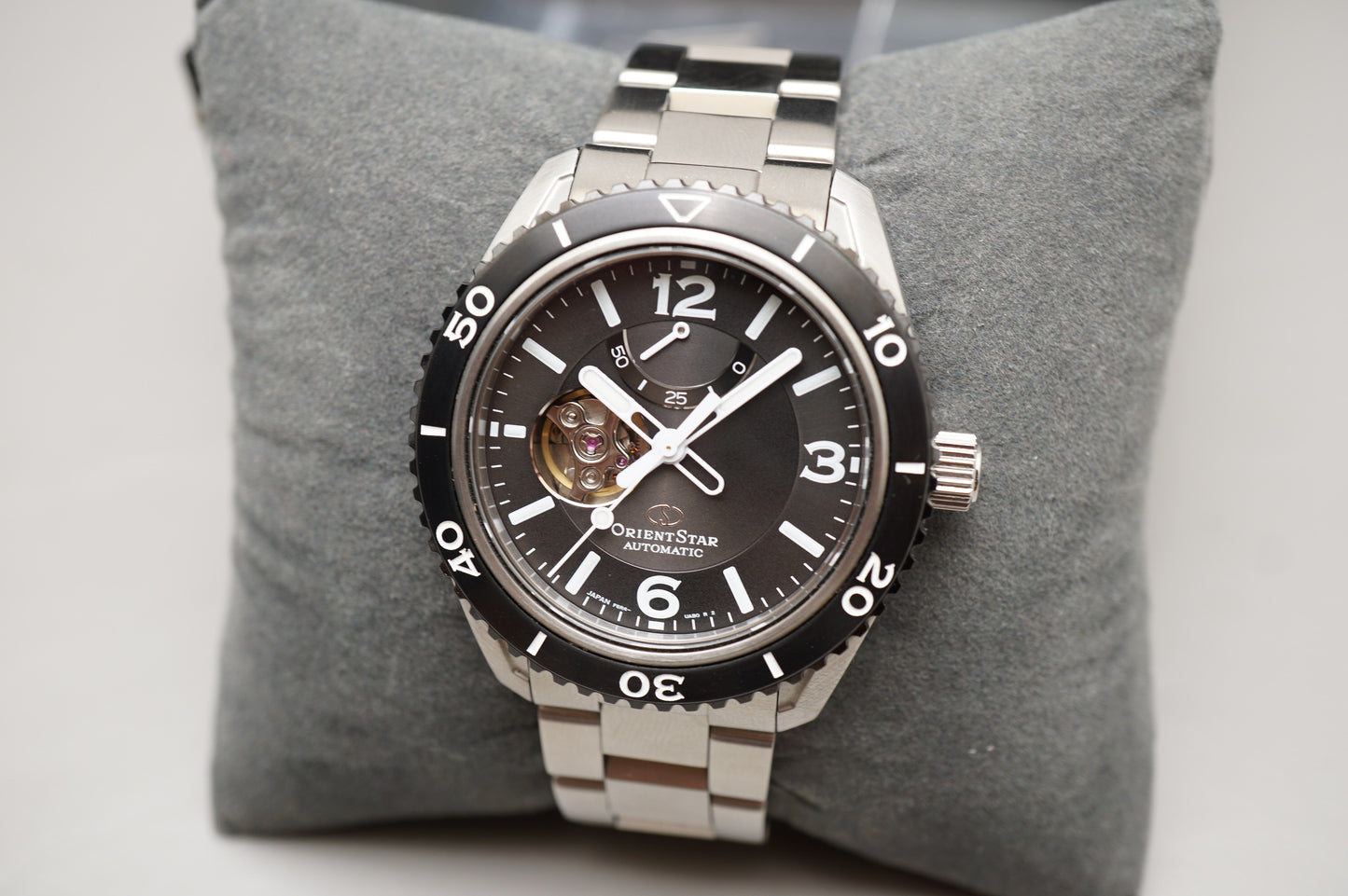 Orient Star RK-AT0101B Open Heart Power Reserve Automatic Dive Watch JDM READ