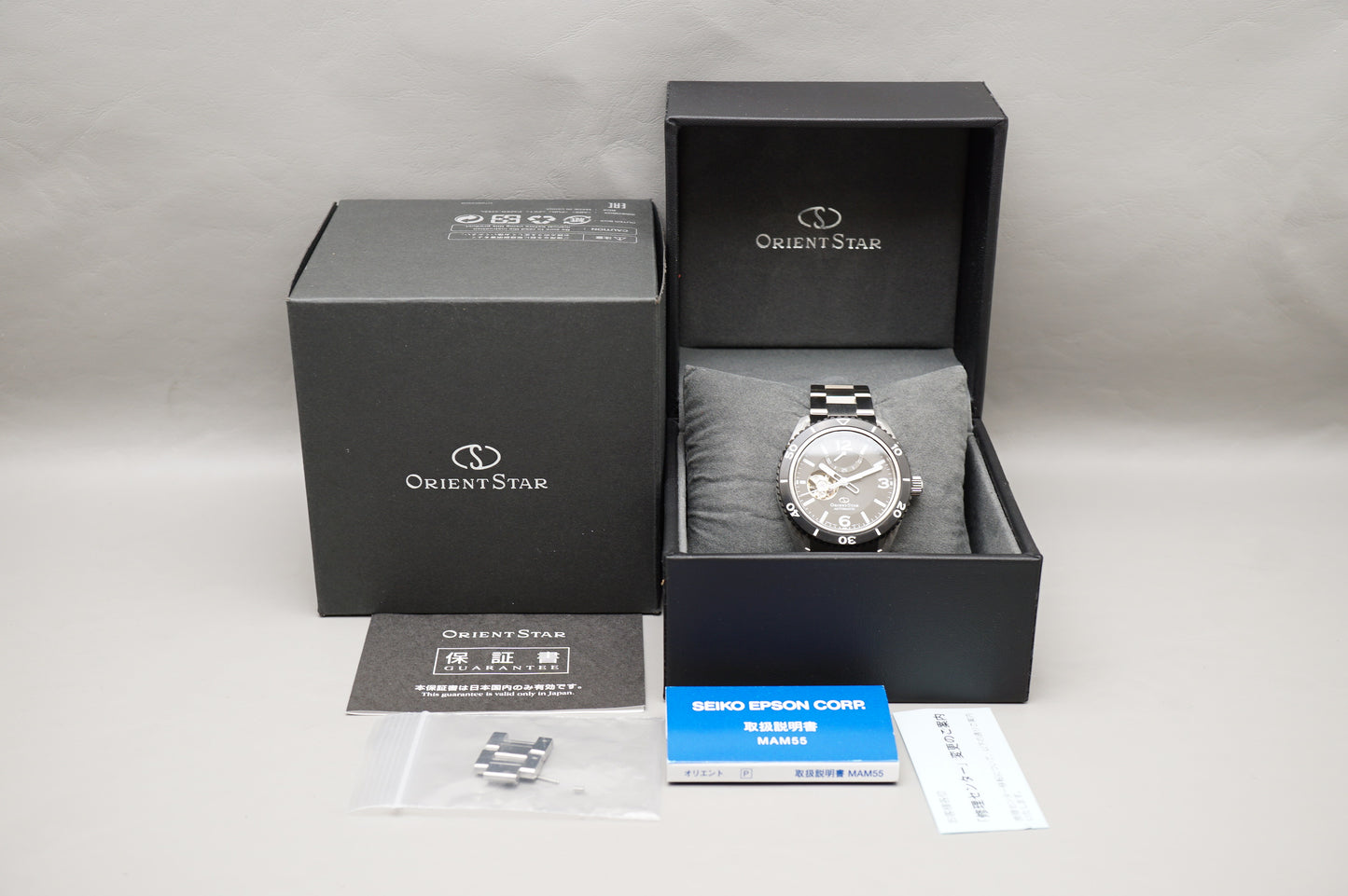 Orient Star RK-AT0101B Open Heart Power Reserve Automatic Dive Watch JDM READ