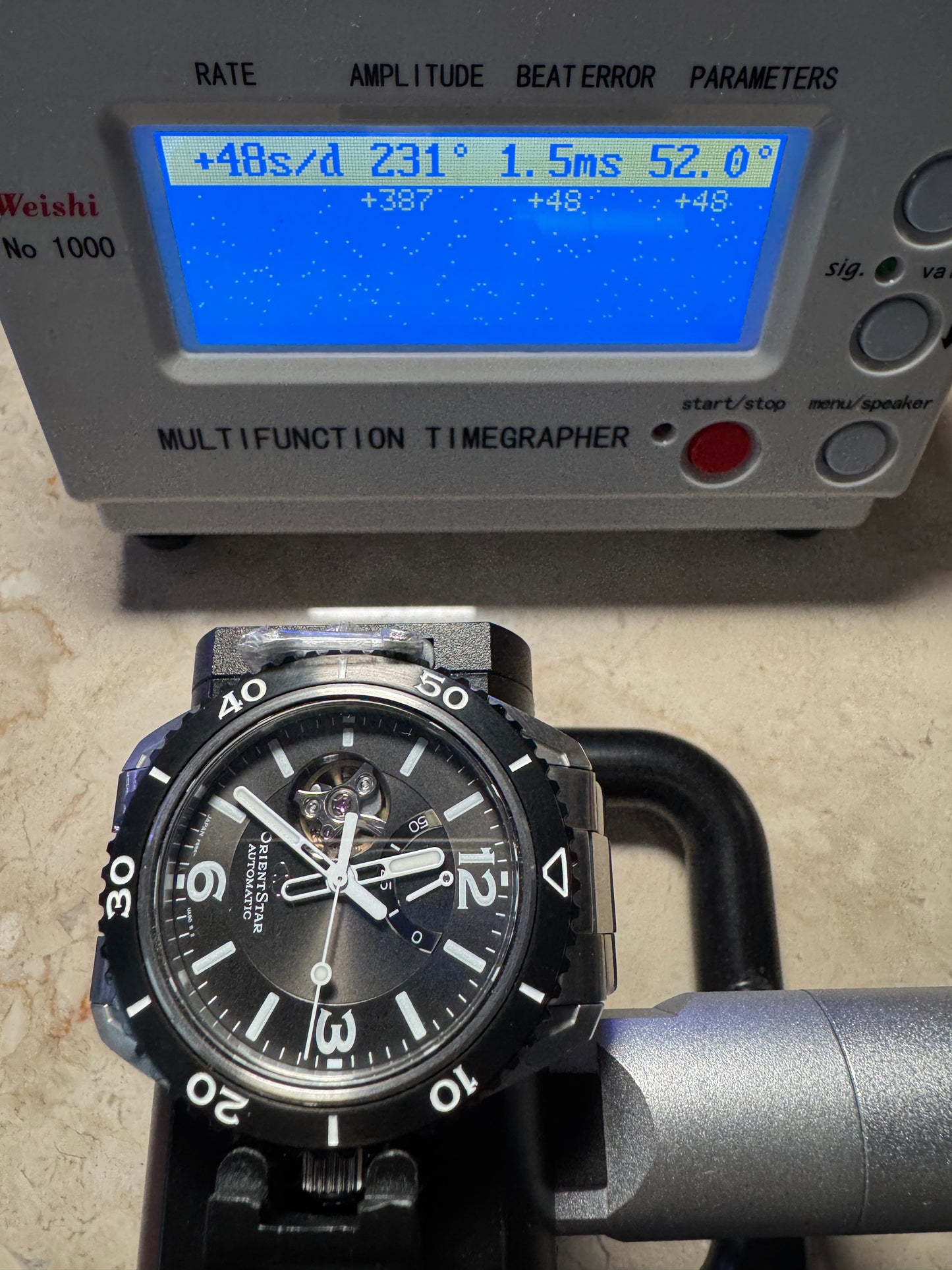 Orient Star RK-AT0101B Open Heart Power Reserve Automatic Dive Watch JDM READ