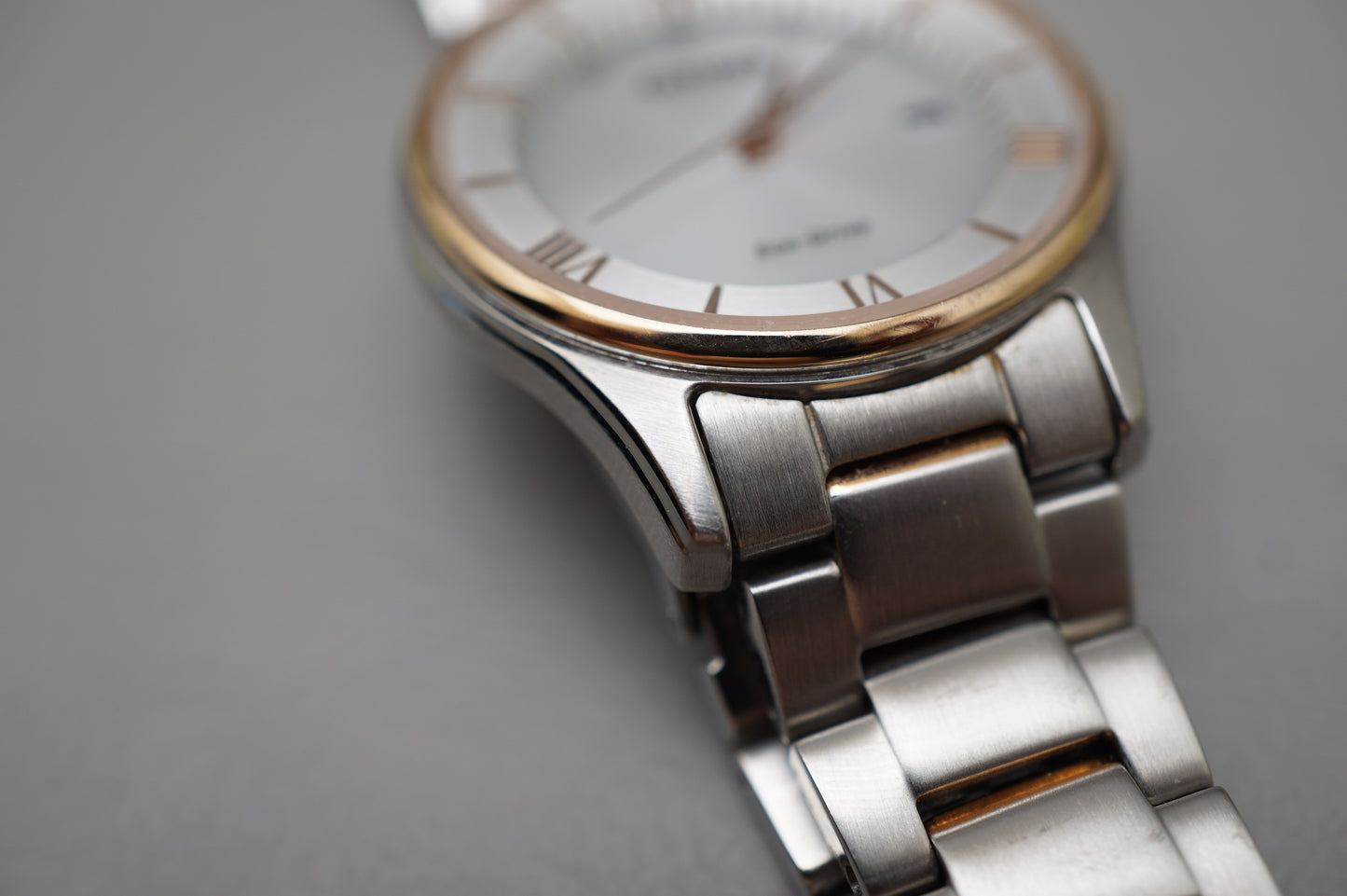Citizen Collection ES0002-57A Rose Gold Two Tone Solar Quartz Ladies Watch