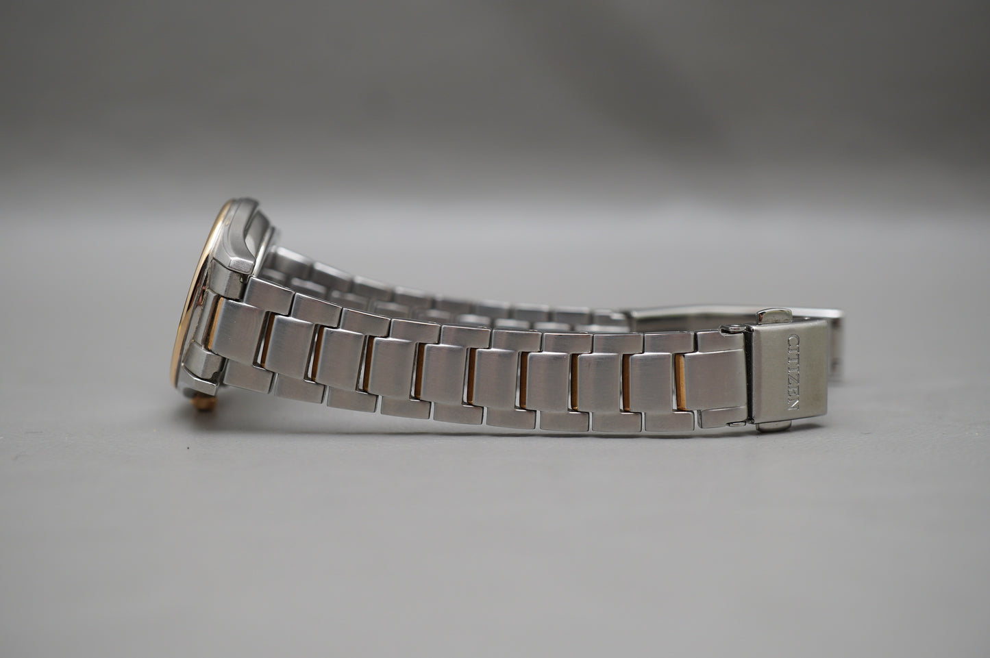 Citizen Collection ES0002-57A Rose Gold Two Tone Solar Quartz Ladies Watch