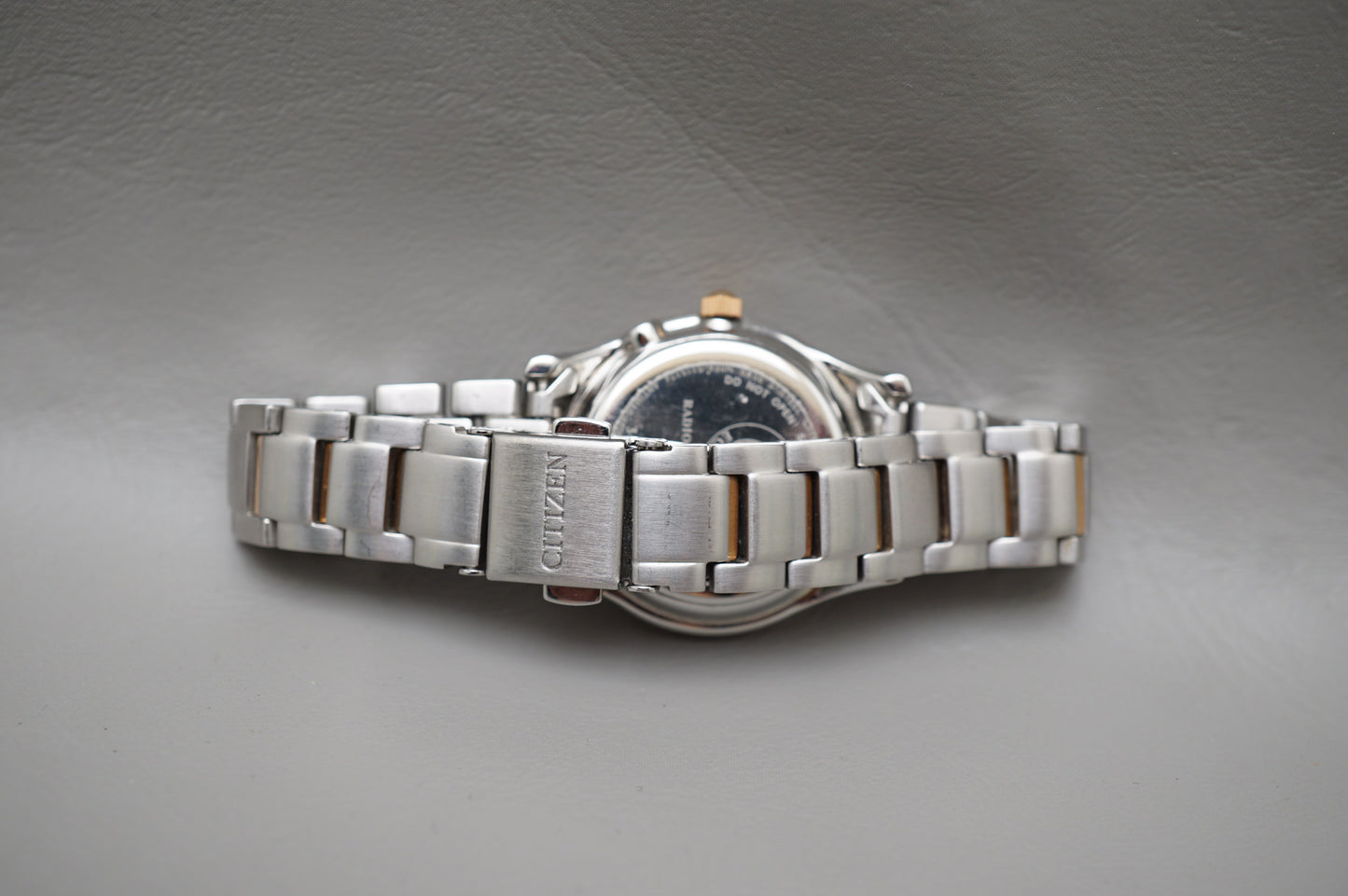 Citizen Collection ES0002-57A Rose Gold Two Tone Solar Quartz Ladies Watch