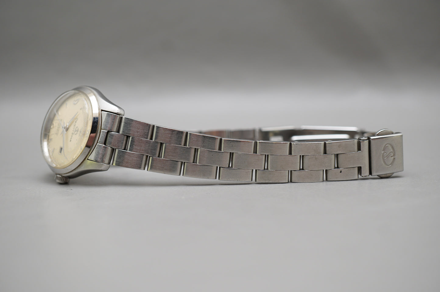 Vintage Orient Star NR0R-00 CS Champagne Explorer Automatic Ladies Watch READ