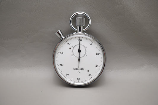 Seiko 88-5062 1/100 Minute Dual Pusher Stopwatch Handwound Mechanical