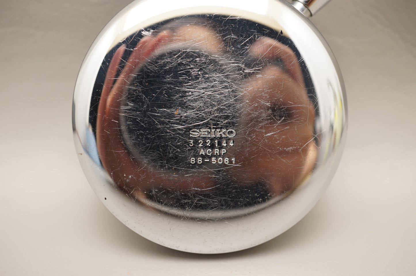 Seiko 88-5062 1/100 Minute Dual Pusher Stopwatch Handwound Mechanical